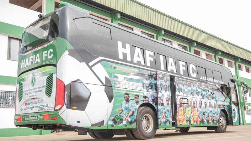Ligue 1 : Un bus flambant neuf pour le Hafia FC !
