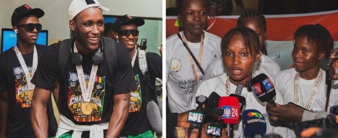 Jeux universitaires africains : la Guinée fière de ses champions et vice-champions