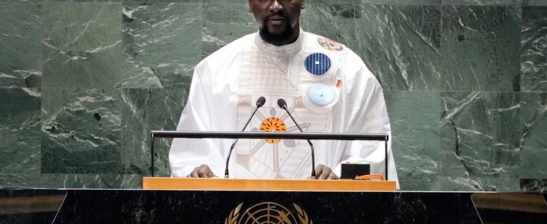 À l’ONU, Mamadi Doumbouya place la jeunesse et l’emploi au cœur de la transformation de la Guinée