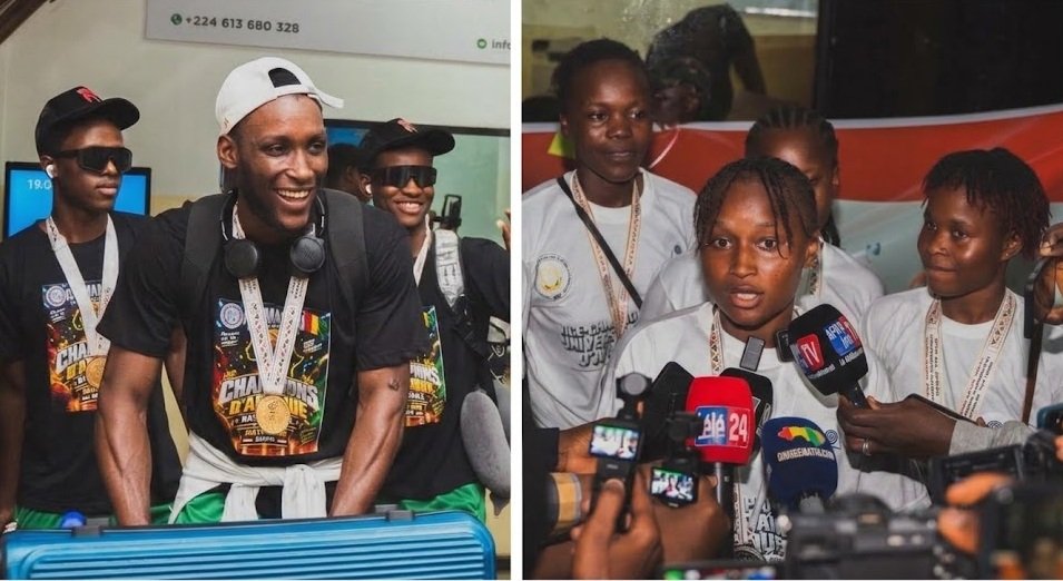 Jeux universitaires africains : la Guinée fière de ses champions et vice-champions