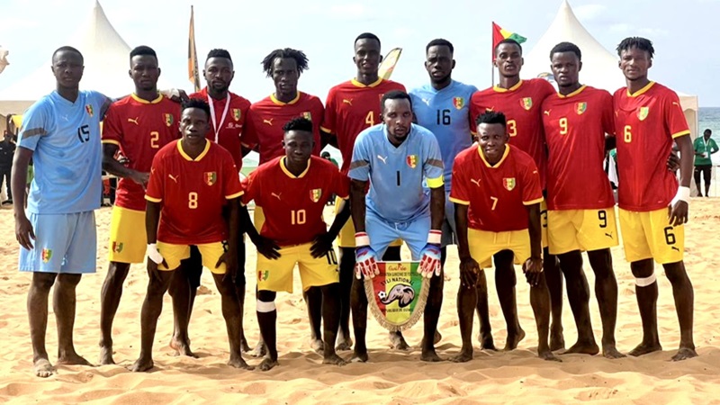 Le Syli national de Beach Soccer battu 8 - 2  par le Sénégal !