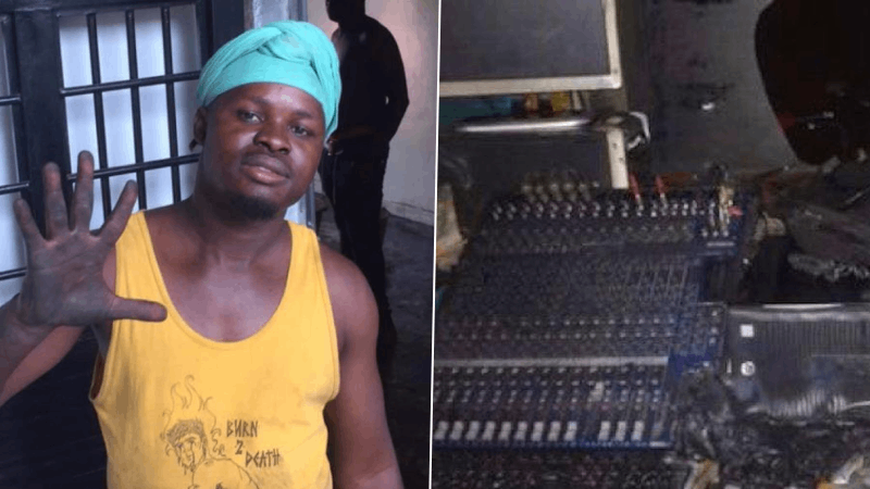 Coup dur pour Exploss : son studio réduit en cendres par un incendie