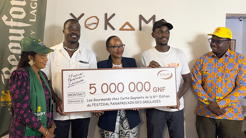 Festival Panafricain des Grillades : les lauréats de la 8e éditions récompensés par Yokam