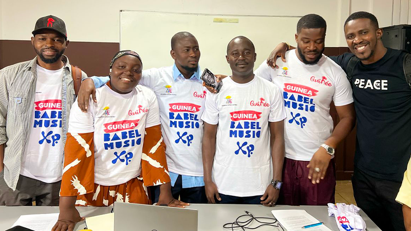 Des membres de l'Association Culture Ensemble (ACE)