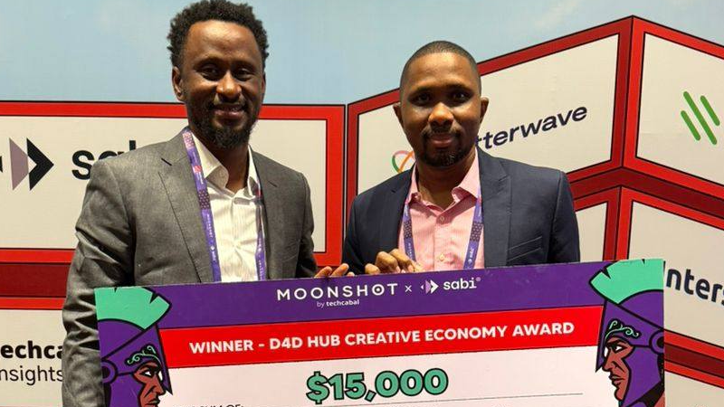 Bilia Bah, Directeur Général des ICC et Thiimak Bah fondateur de la start-up Afreekaplay