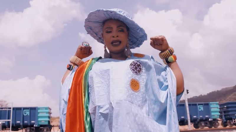 Capture d'écran du clip “Siamndou 2040”