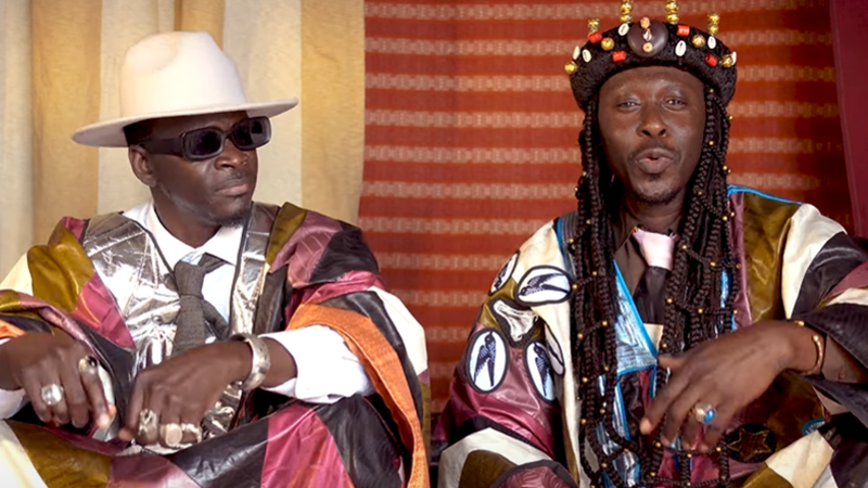 Capture d'écran du clip "Cosaan"