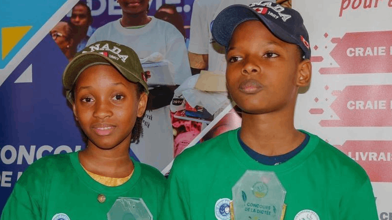 Dictée P.G.L. Canada : la Guinée brille à la finale internationale avec une 1ère et une 3e place dans la...