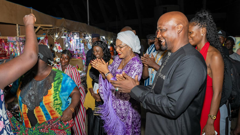 Madame la Ministre du MCIPME en visite à FIG 