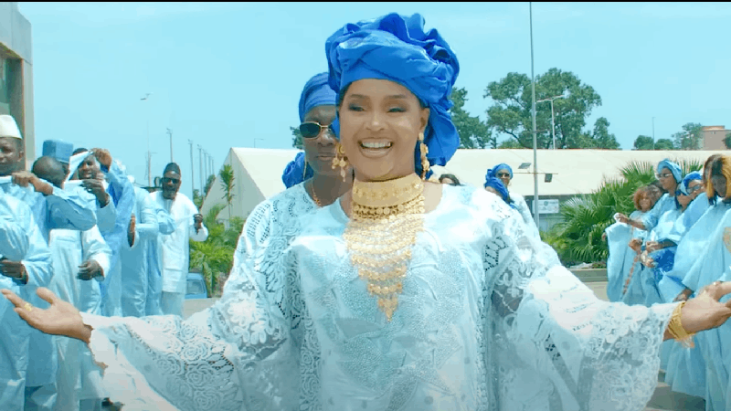 Capture d'écran du clip "Mamaya Koura "