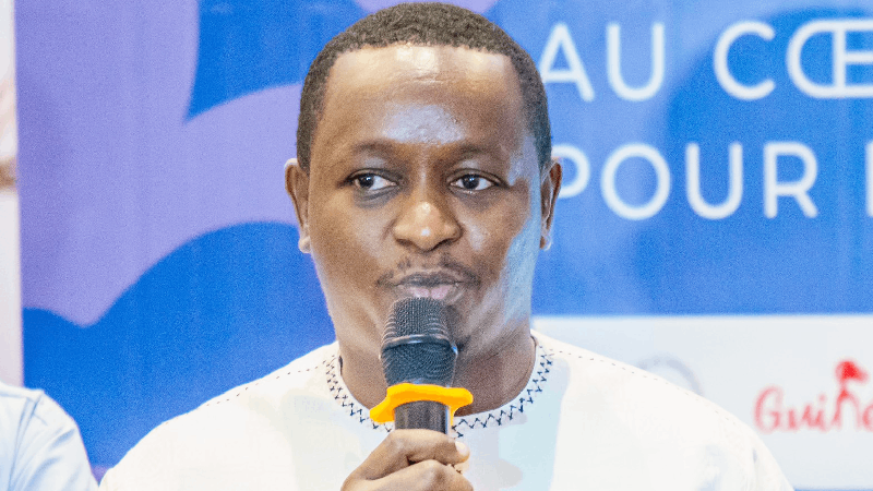 Le ministre de la Culture, du Tourisme et de l'Artisanat de la Guinée, Moussa Moïse Sylla