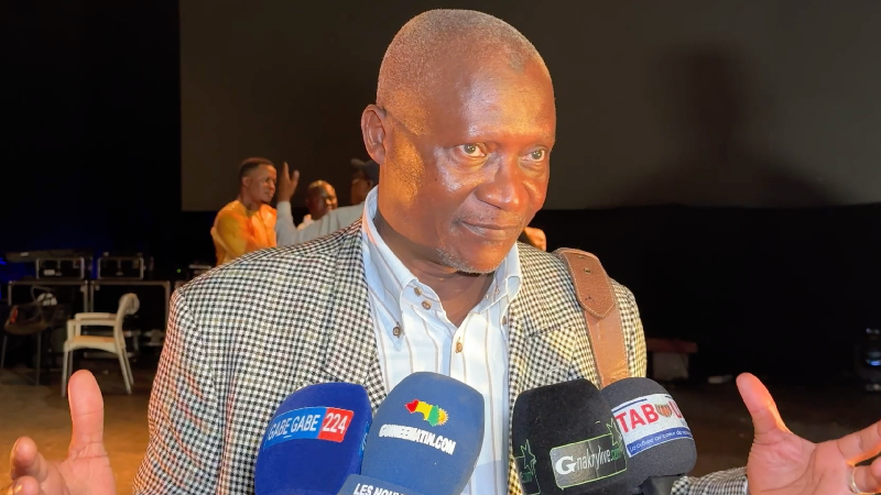 Moustapha Bangoura, directeur artistique adjoint et chorégraphe des Ballets Africains,