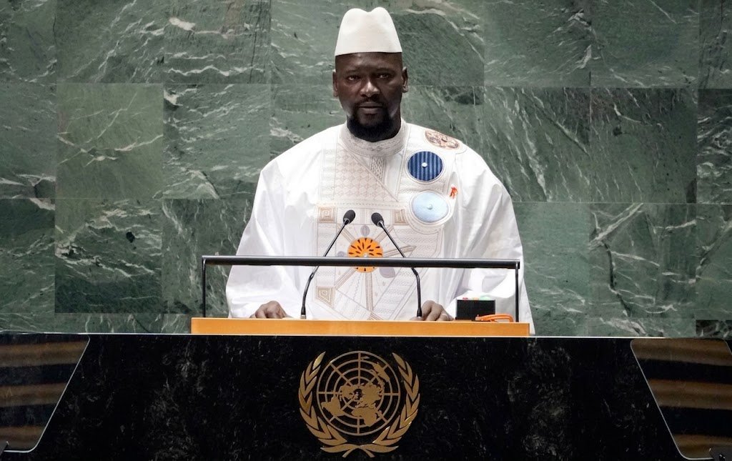 À l’ONU, Mamadi Doumbouya place la jeunesse et l’emploi au cœur de la transformation de la Guinée