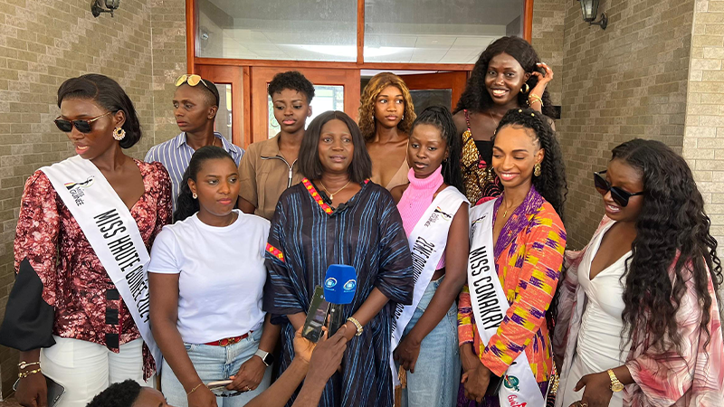 Les candidates du Concours Miss Guinée 2024 intègrent l’internat de préparation !