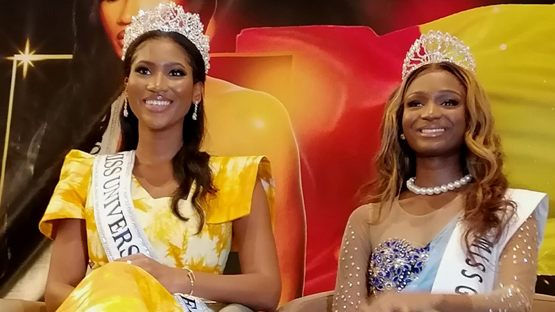 La Guinée en lice pour Miss Univers et Miss Cosmo avec Saran BAH et Saran KOUROUMA !